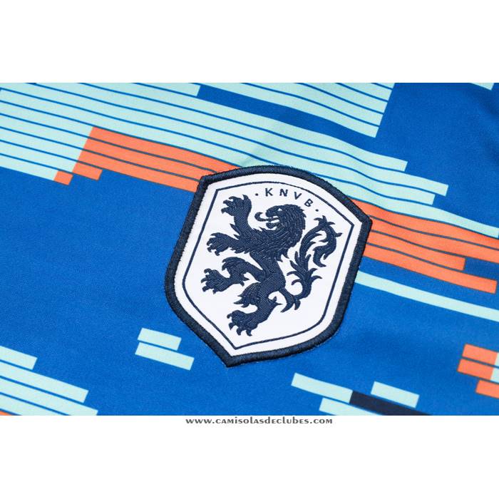 Fato de Treino
 Holanda
 2024 Manga Curta
 Azul
 - Calcas Curta
